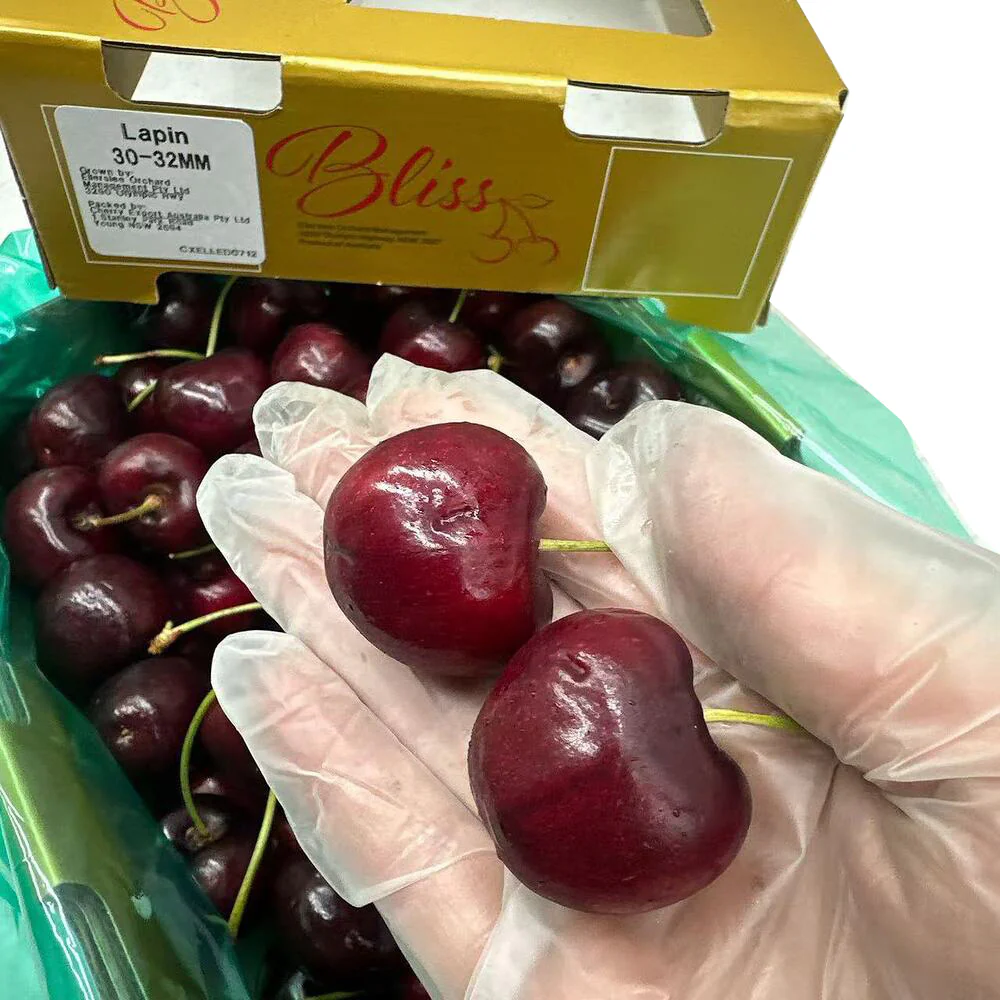 Bliss Fresh Lapin Cherries Gift Box 30–32mm – 1kg - Image 3