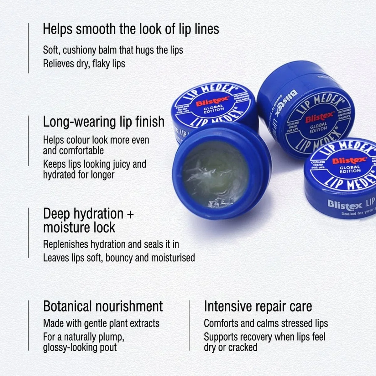Blistex Lip Medex Cooling Relief Lip Balm - 7g - Image 2