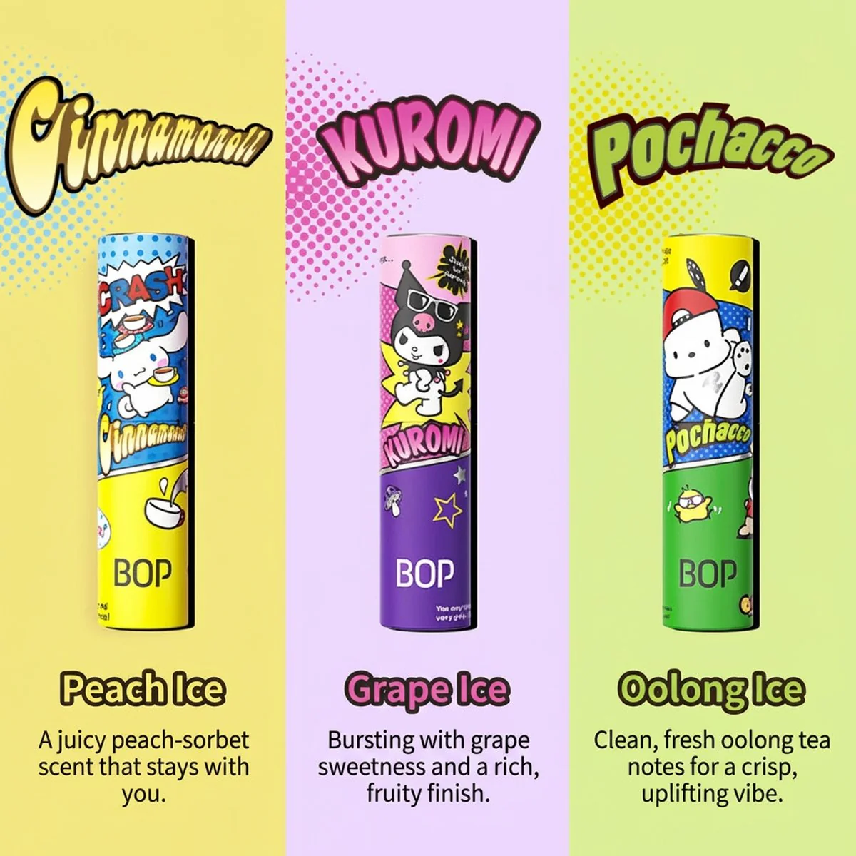 BOP x Kuromi Grape Ice Mouth Spray - 8ml - Image 3