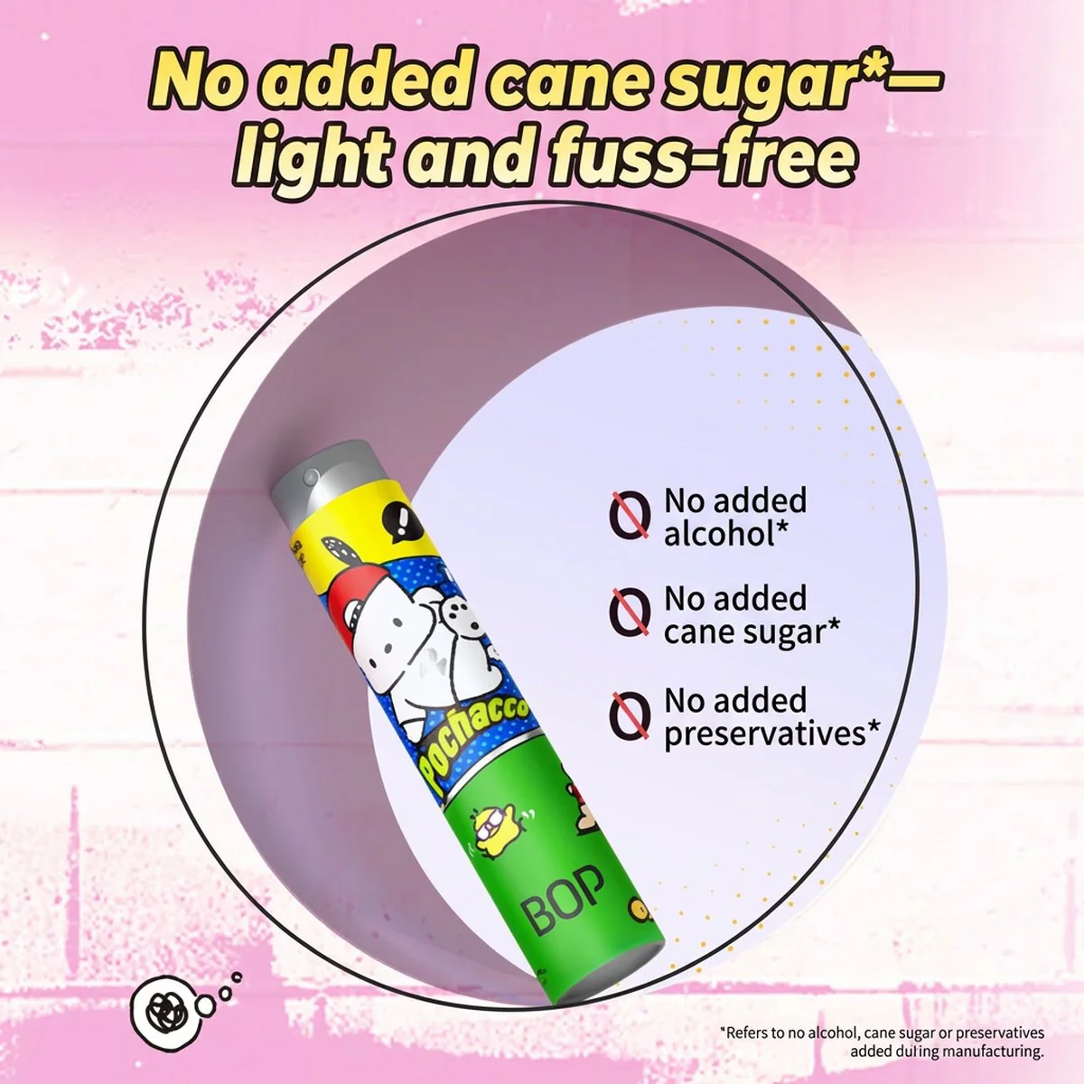 BOP x Pochacco Collaboration Mouth Spray Oolong Ice - 8ml - Image 4