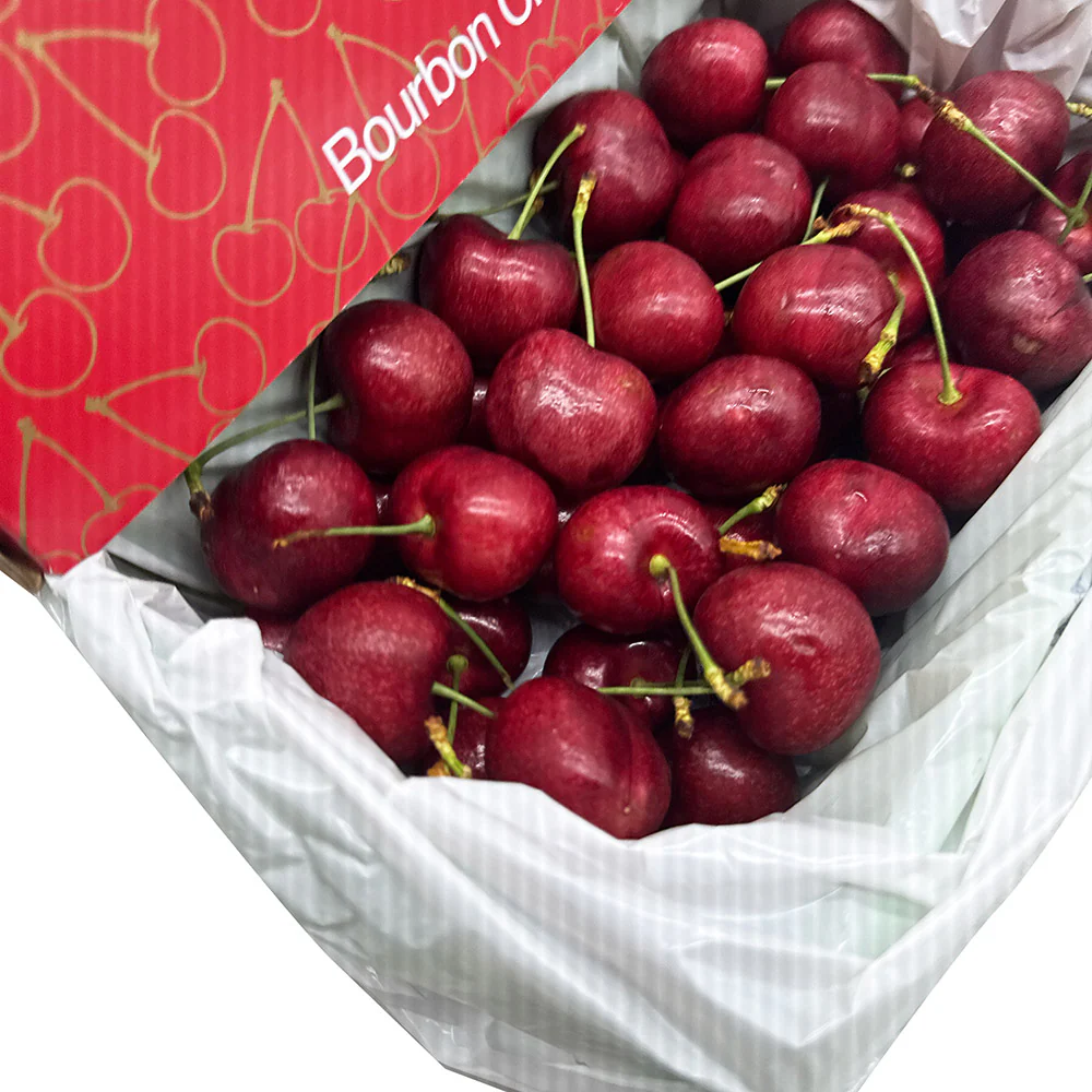 Bourbon Creek Tasmanian Cherries Gift Box 36mm+ - 1kg - Image 4