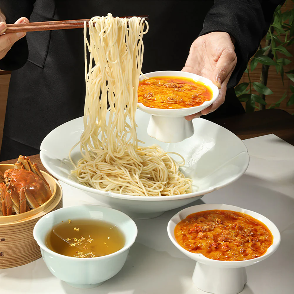 Budeng Crab Roe Tossed Noodles with Rich Crab Oil 293g - Image 3