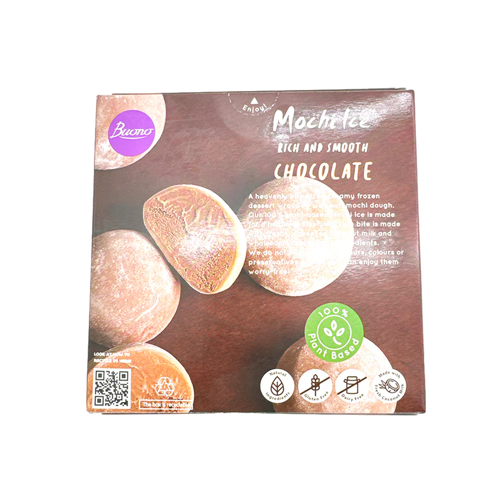 Buono Mochi Ice Cream Chocolate Flavor 6pcs 156g - Image 4