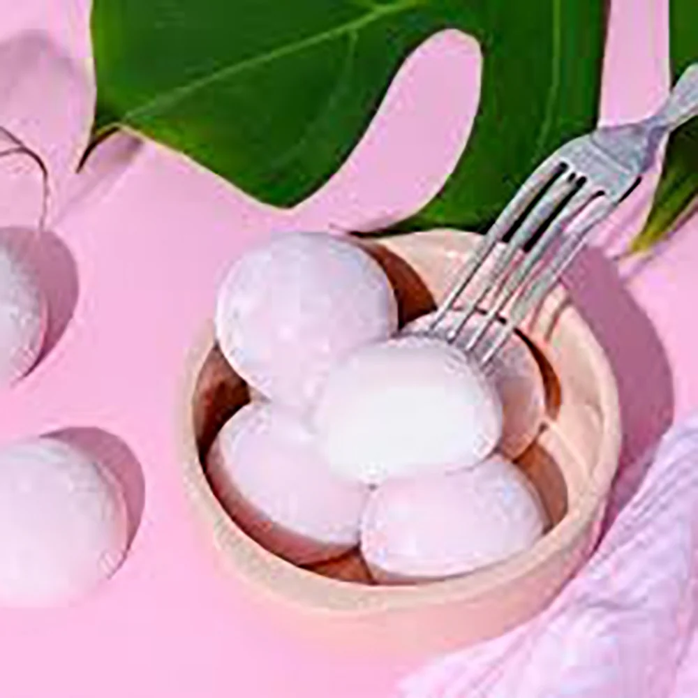 Buono Mochi Ice Cream Lychee Flavor 6pcs 156g - Image 3