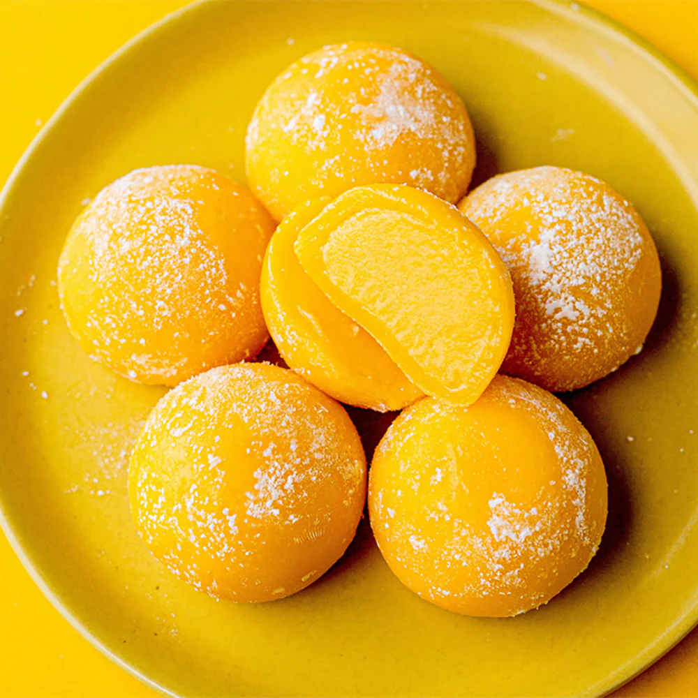 Buono Mochi Ice Cream Mango Flavor 6pcs 156g - Image 2