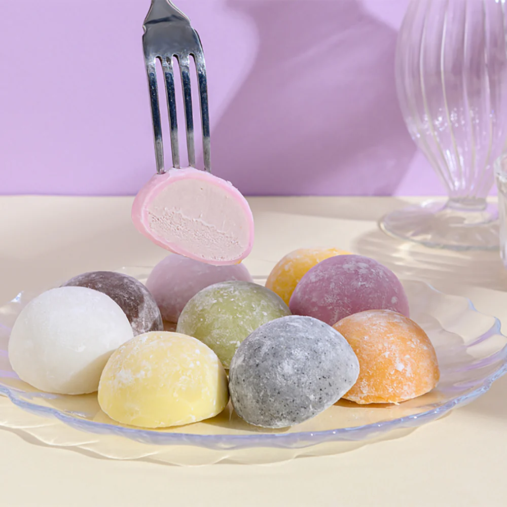 Buono Mochi Ice Cream Mixed Flavor 6pcs 156g - Image 4