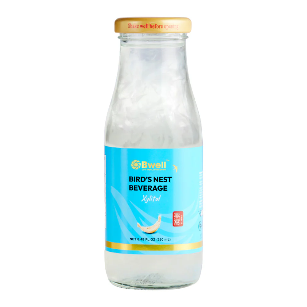 Bwell 100% Natural Thai Bird's Nest Beverage with Xylitol 250mL