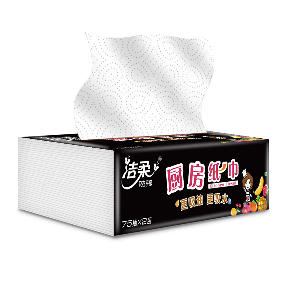 C&S Kitchen Paper Towels 75 Sheets 2-Ply - Pack of 4 - Image 3