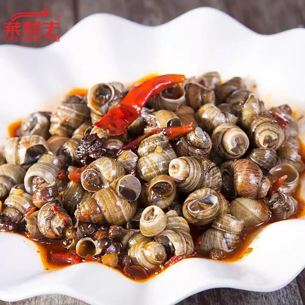 Cai Bang Zhu Frozen Lao Changsha Spicy Snails - 500g - Image 3