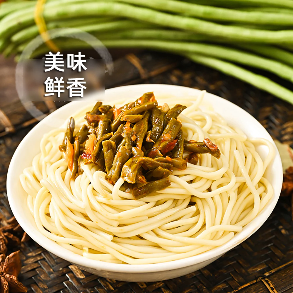 Caihuaxiang Stir-Fried Pickled Long Beans - 330g - Image 4