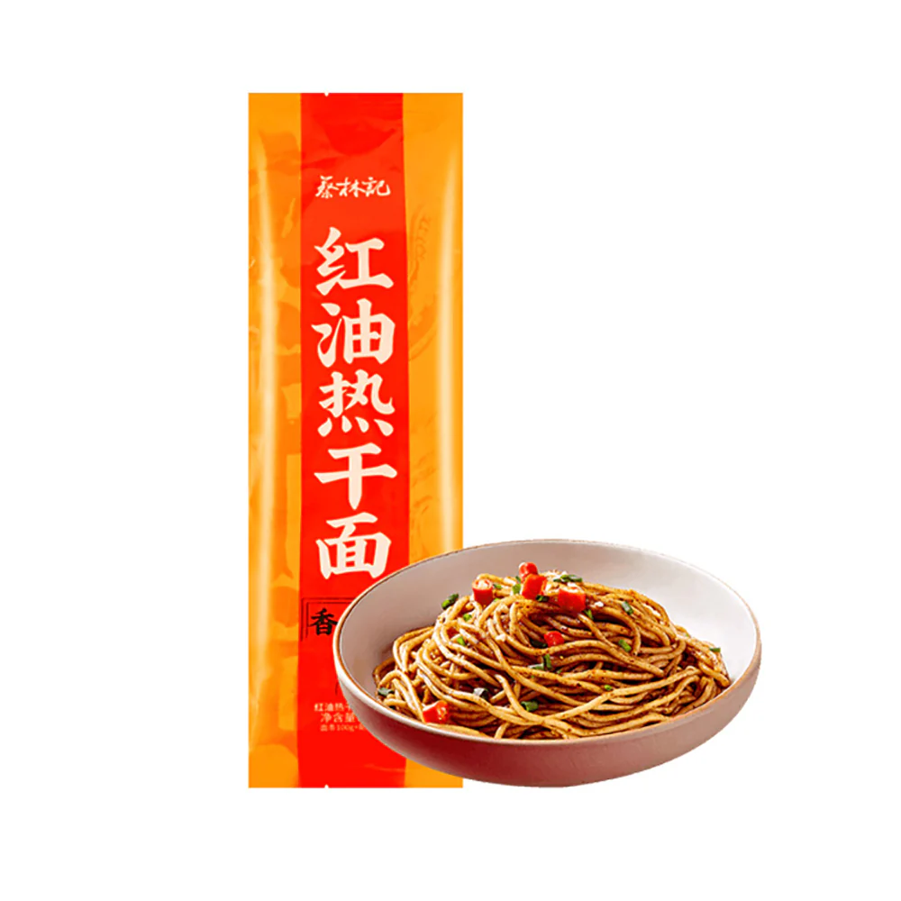 Cailinji Hot Dry Noodles with Red Oil - 145g