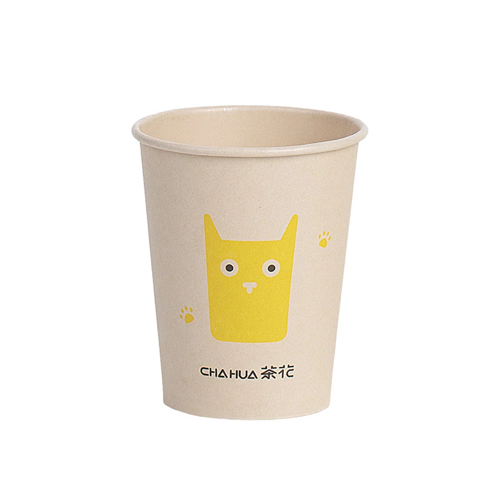 Camellia Brand Original Pulp Wax-Free Disposable Paper Cups 180ml, Pack of 40 - Image 5