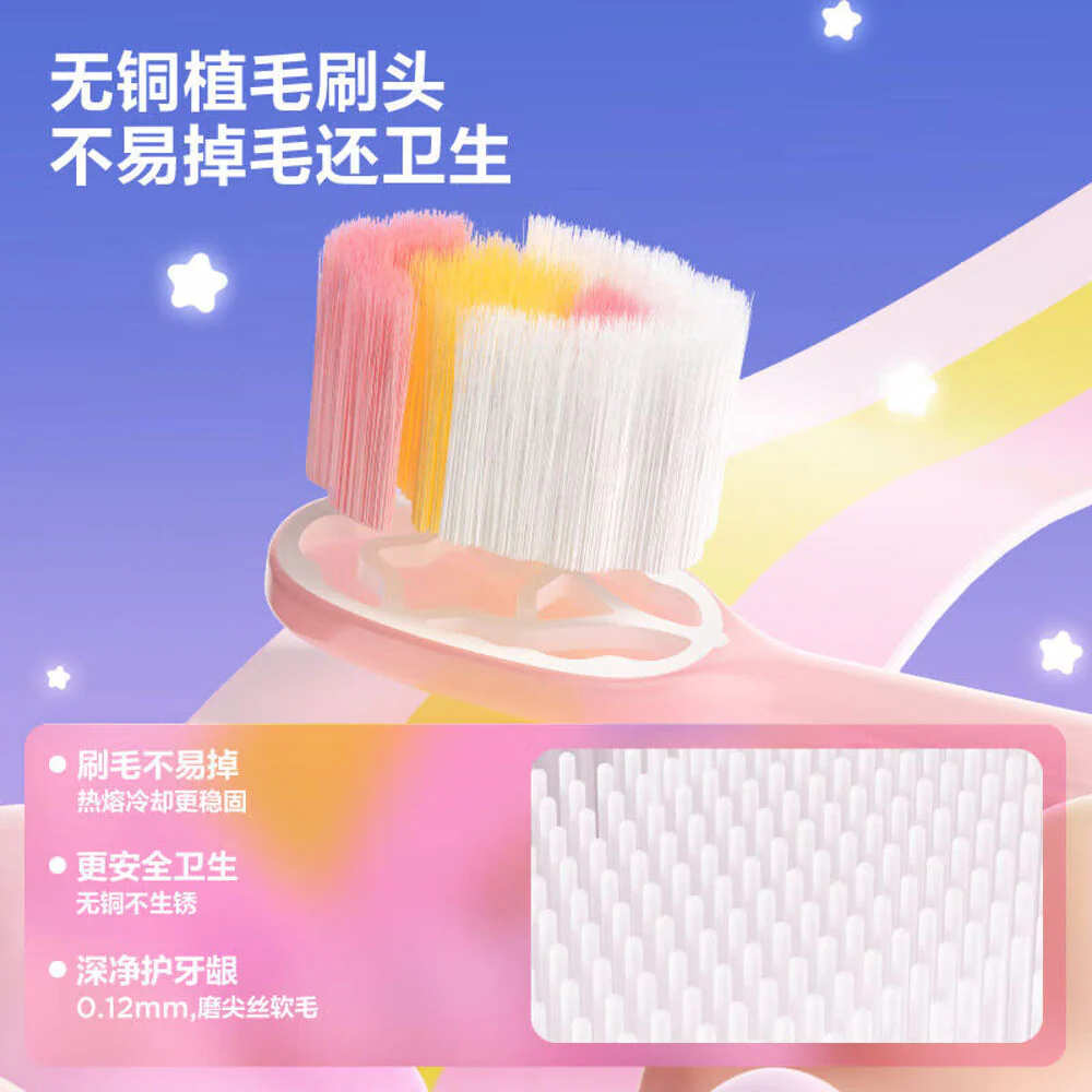 Canban Fairy Wand Toothbrush - 2 Pack, Mixed Colors - Image 3