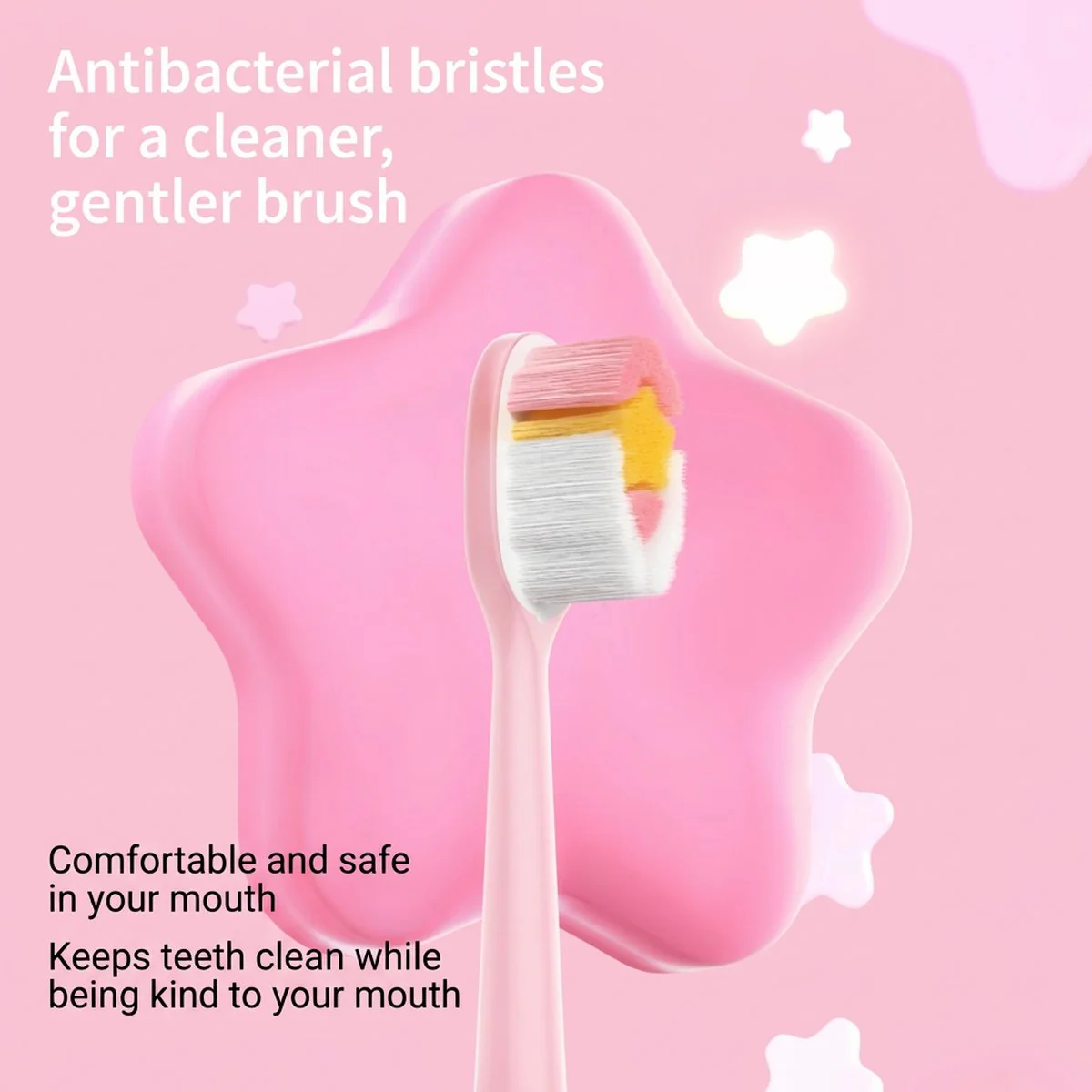 Canban Fairy Wand Toothbrush - Single Pack, Pink - Image 3