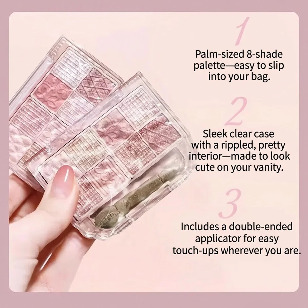 Canmake Petit Palette Eyes – Mini Eyeshadow Palette (Multiple Shades) - Image 2