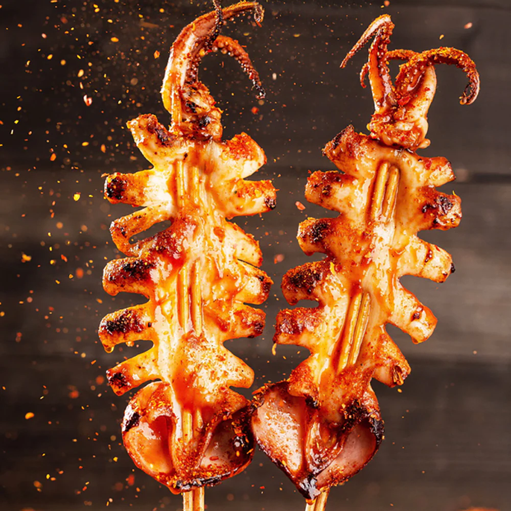 Captain Ocean Spicy Grilled Whole Squid - 50g - Image 2