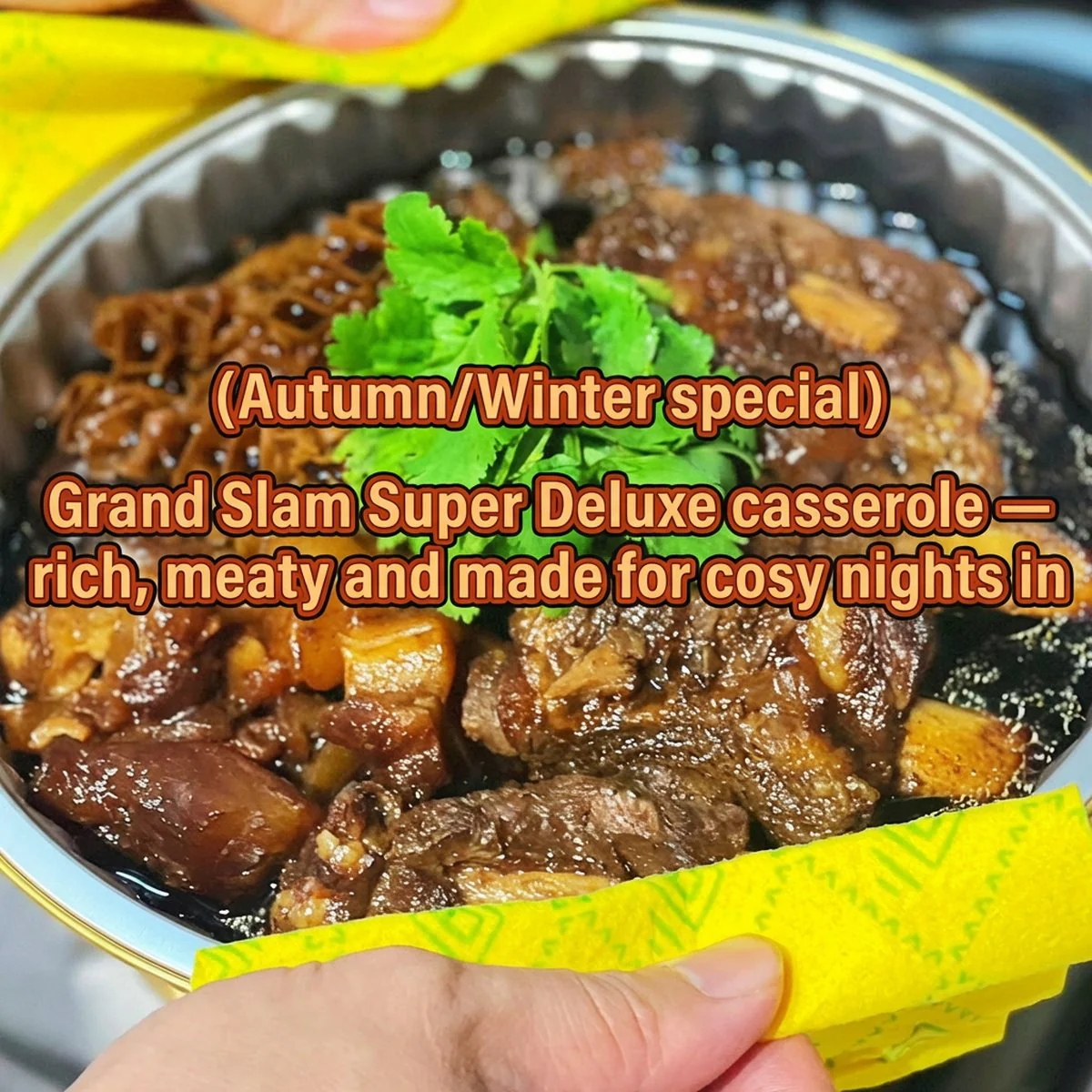 Carnivore Beast Deluxe Winter Stew Pot (Frozen) – 900g - Hearty Braised Meat Combo Ready Meal