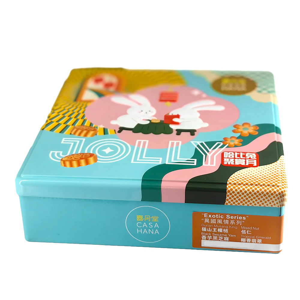 Casa Hana Exotic Series Mooncake Gift Box - 4 Pieces, 680g - Image 2