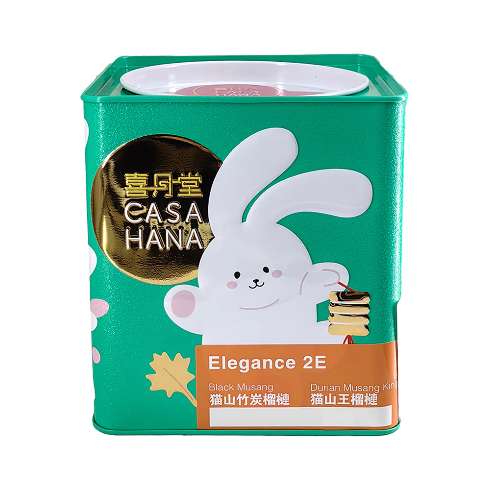 Casa Hana Gift Box with Coin Bank Design - 2 Pieces, Green, 340g - Image 3