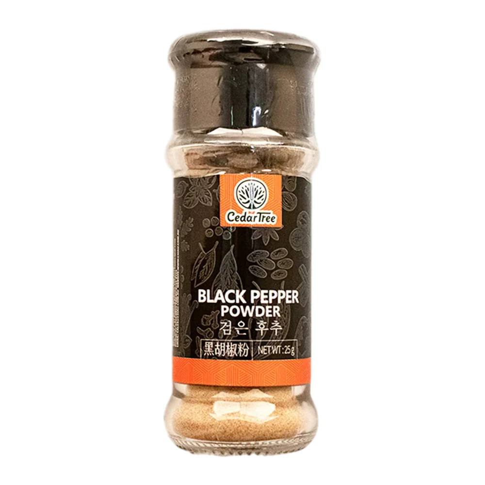 Cedar Tree Black Pepper Powder 25g – Ground Black Pepper Seasoning