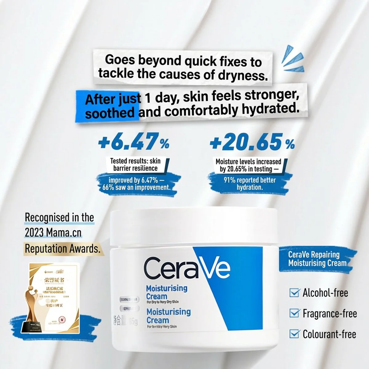 CeraVe Moisturizing Cream - 340g - Image 4