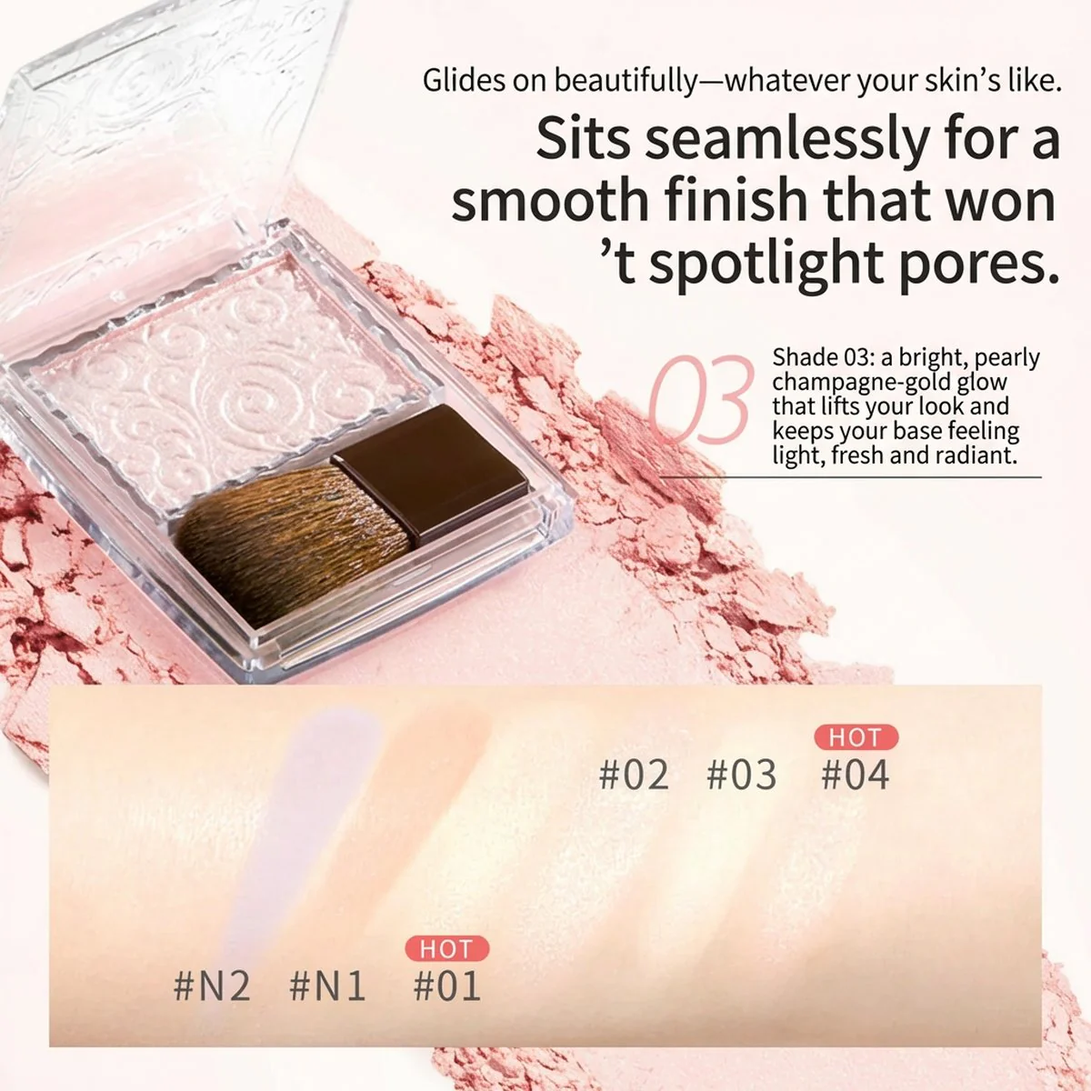 CEZANNE Pearl Glow Highlight - Multiple Shades - Image 2