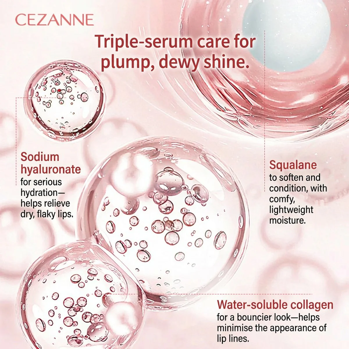 Cezanne Watery Tint Lip Gloss – Multiple Shades - Image 3