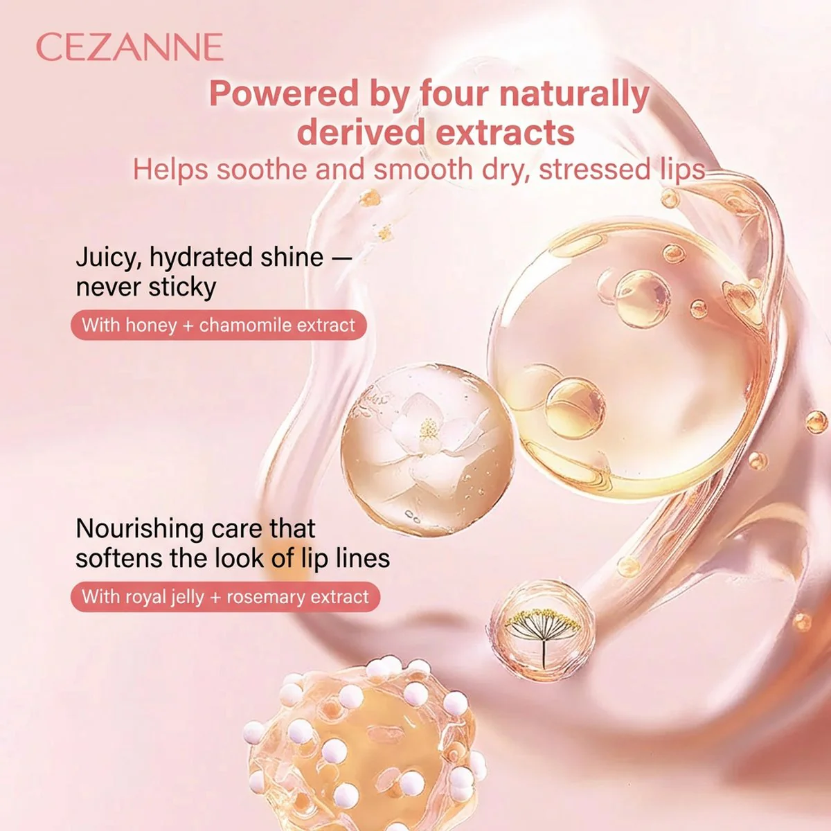 Cezanne Watery Tint Lip Gloss – Multiple Shades - Image 4