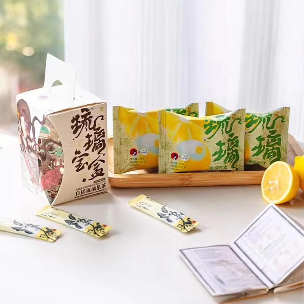 Cha Yan Yue Se Self-Shake Glaze Series Treasure Box - 3 Cups, 48g - Image 4