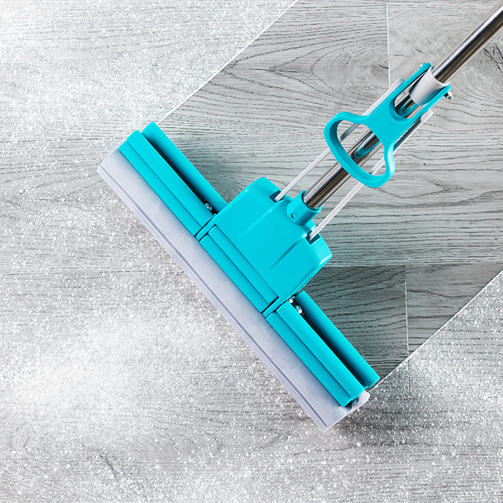 Chahua Lightweight Roller Sponge Mop - Gray - Image 3