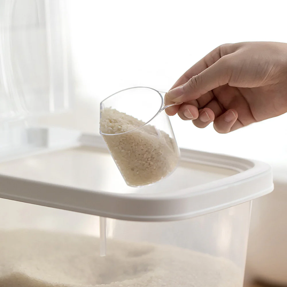 Chahua Mina Flip-Top Rice Container S - Holds 5kg - Image 3