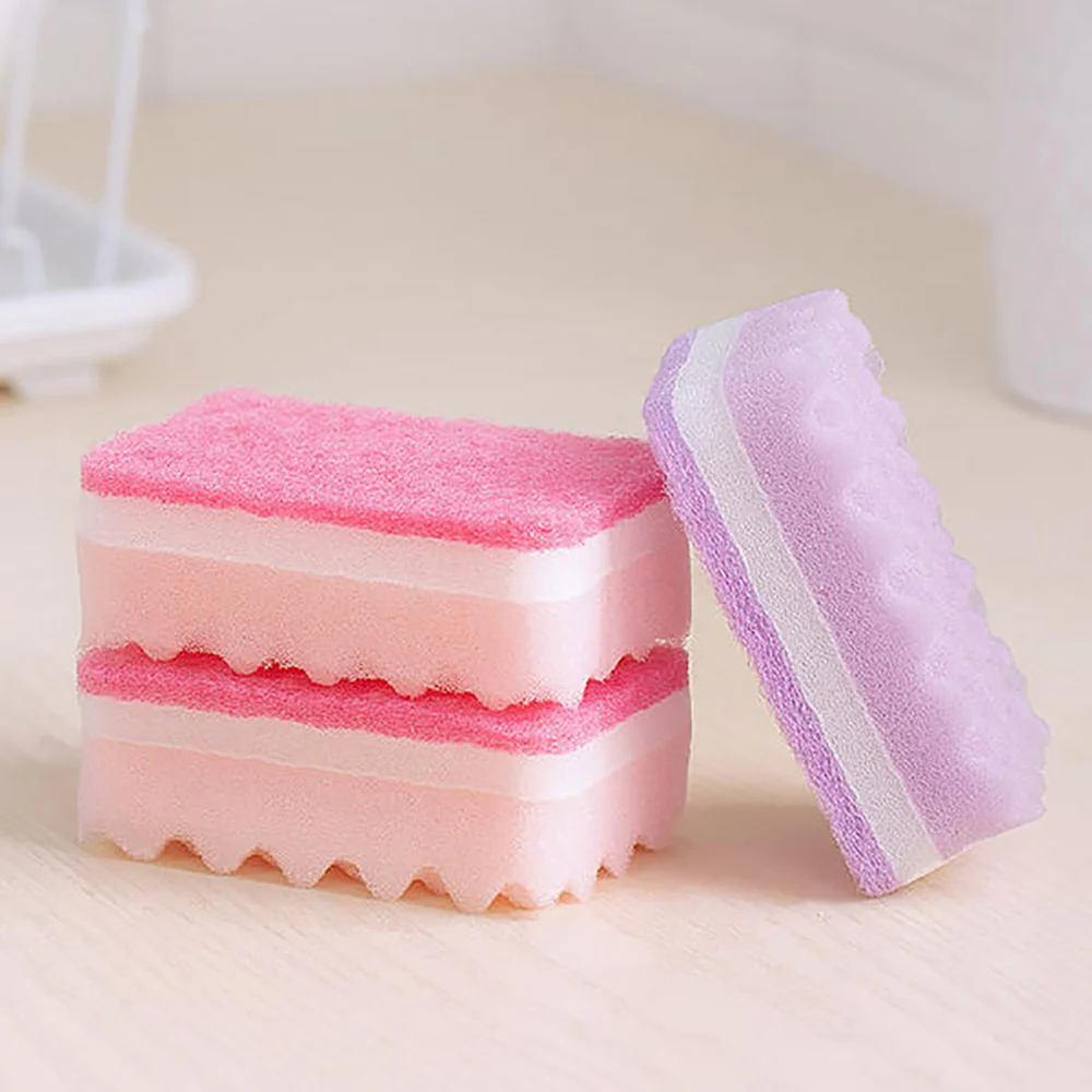 Chahua Wavy Sponge Scourer - Pack of 5 - Image 2