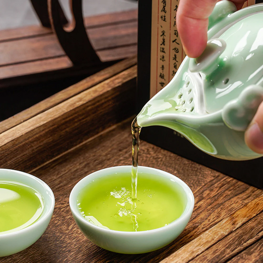 Chaju Matcha Genmaicha Loose Leaf Tea - 100g - Image 2
