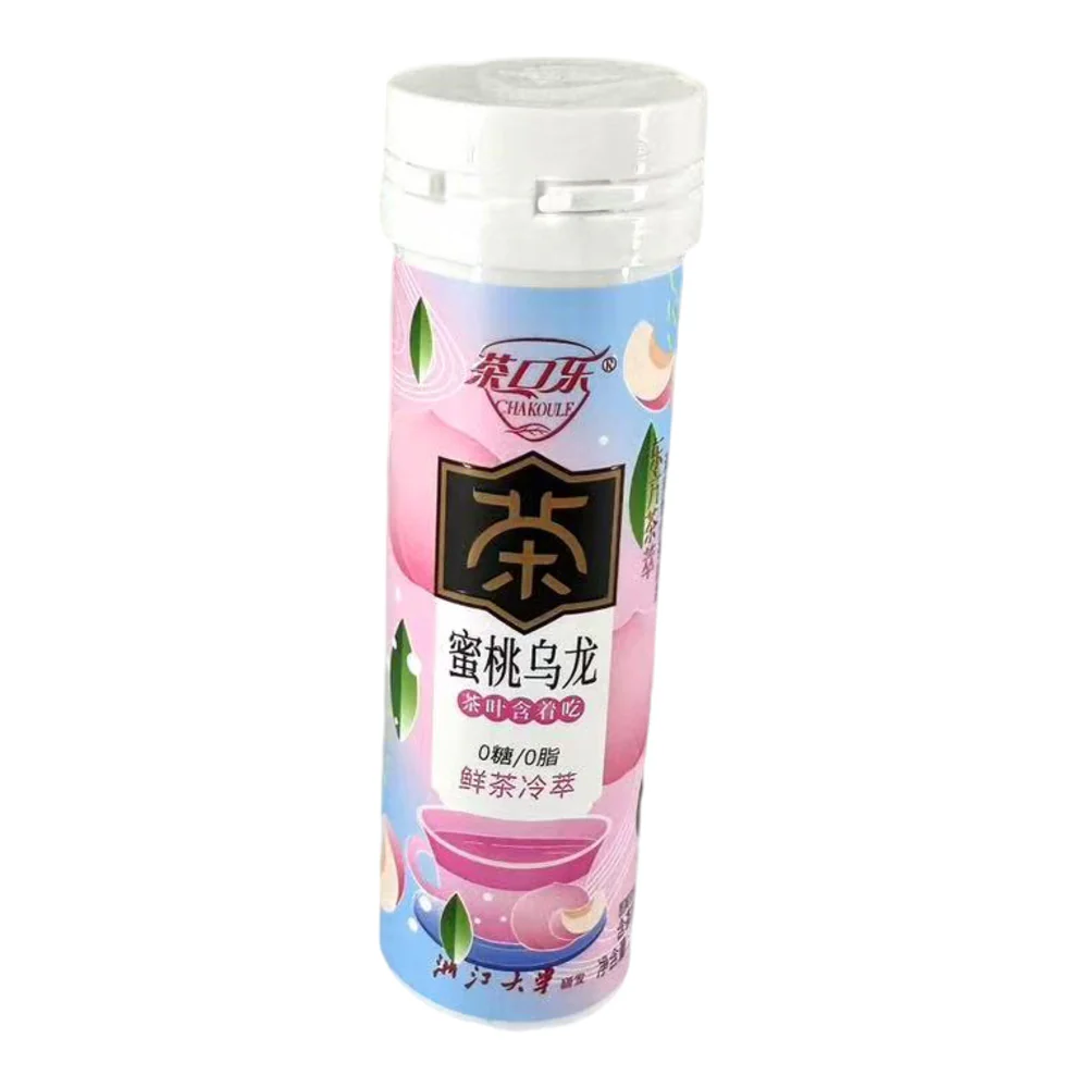 Chakoule Peach Oolong Tea Chewable Tablets - 27g - Image 2