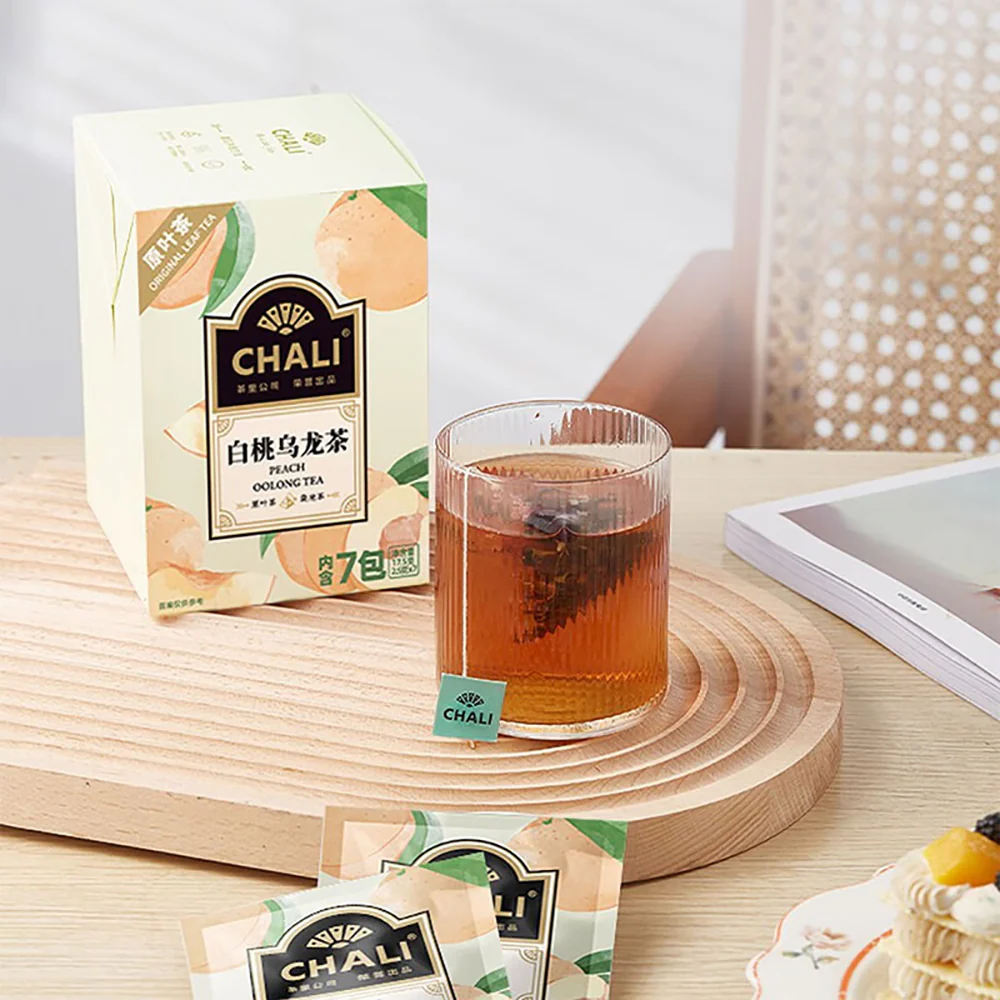 CHALI Peach Oolong Tea Bags - 17.5g - Image 2
