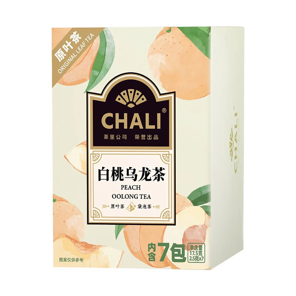 CHALI Peach Oolong Tea Bags - 17.5g - Image 4