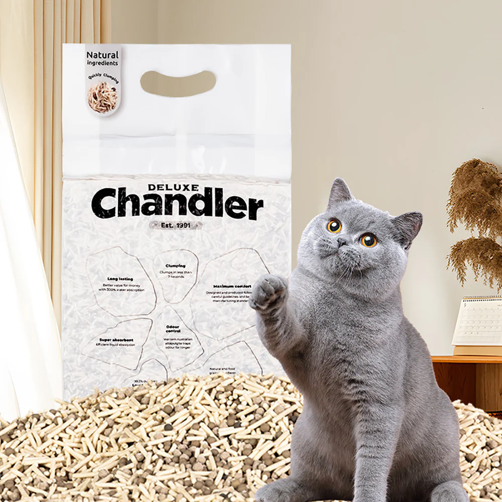 Chandler Natural Mineral Tofu Bentonite Mixed Cat Litter - 3kg - Image 3