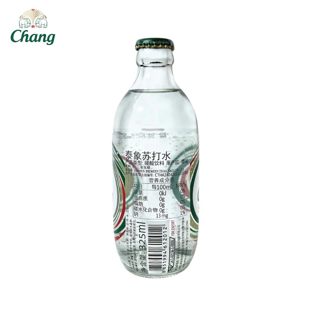 Chang Imported Soda Water - 325ml x 24 Bottles - Image 5
