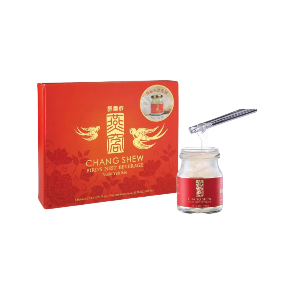 Chang Shew Premium Natural Bird's Nest Beverage Gift Set 75ml x 6