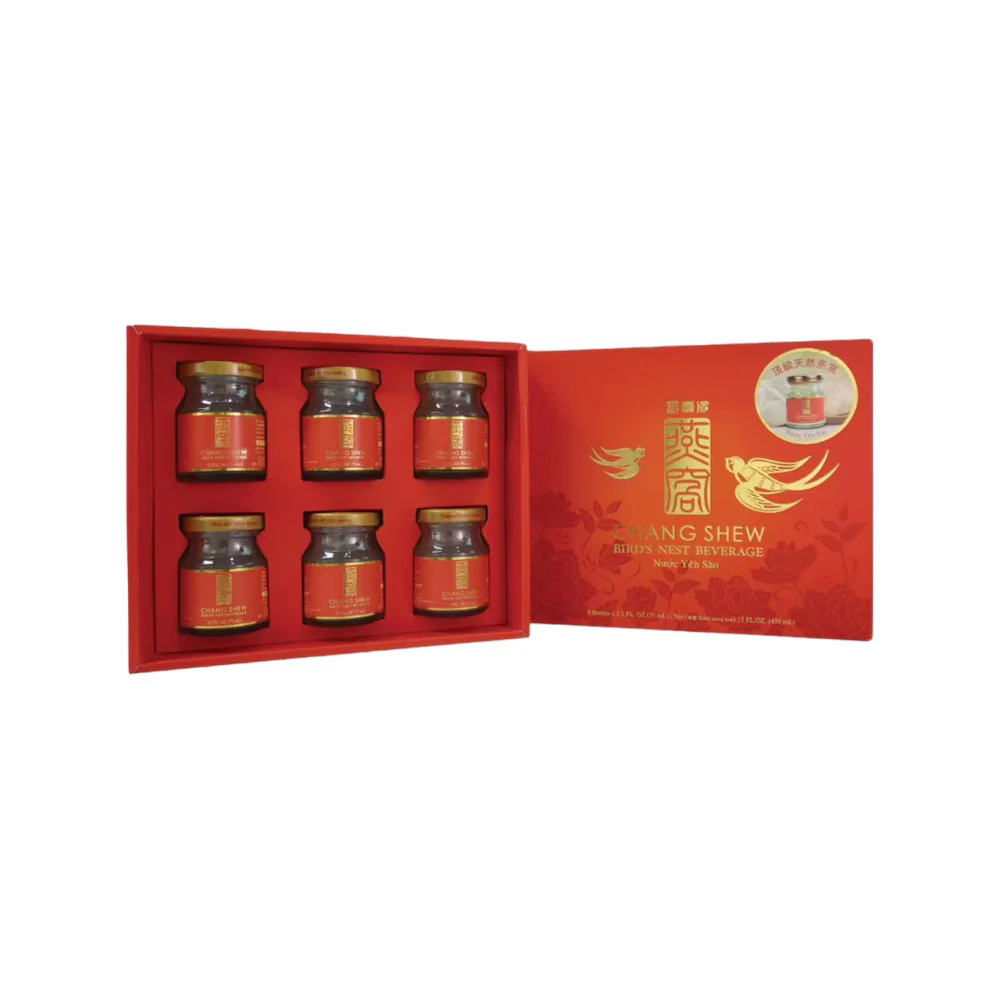 Chang Shew Premium Natural Bird's Nest Beverage Gift Set 75ml x 6 - Image 2