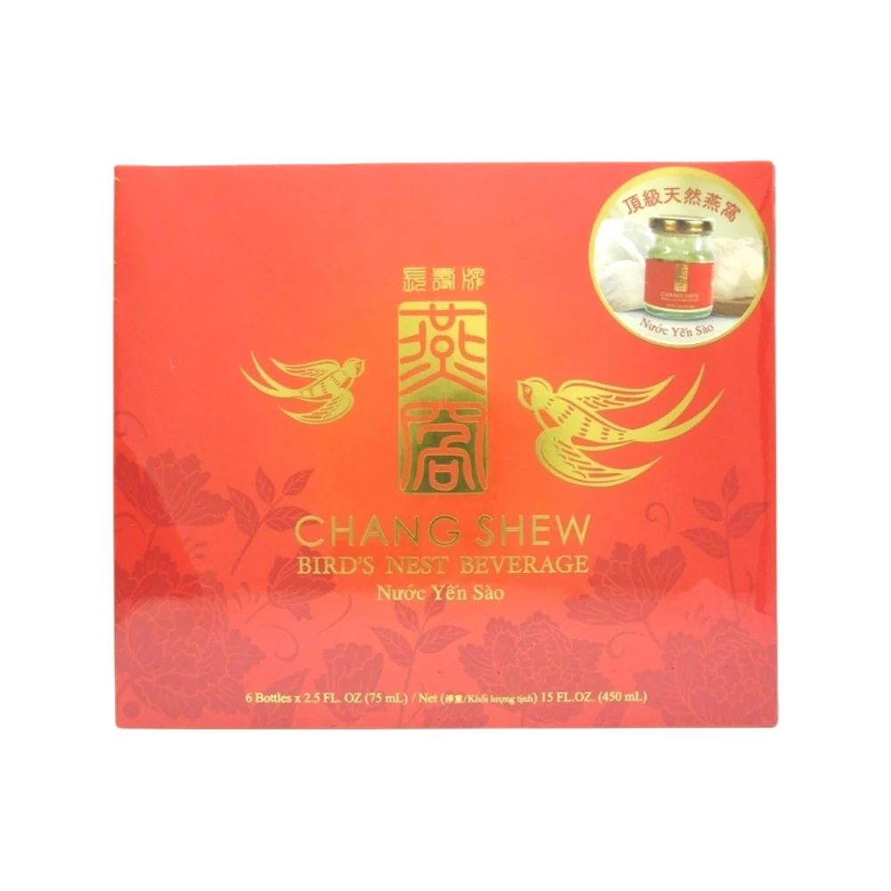 Chang Shew Premium Natural Bird's Nest Beverage Gift Set 75ml x 6 - Image 3
