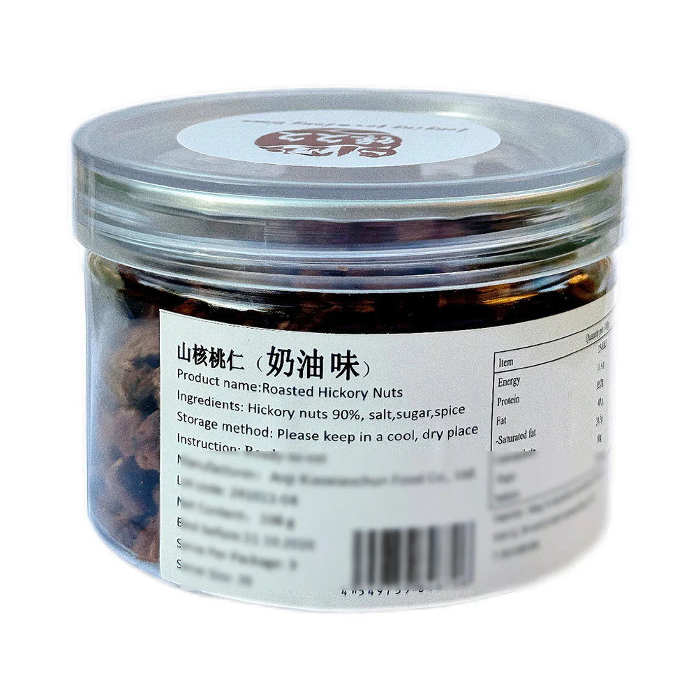 Chanjiumiu Roasted Hickory Nuts - Cream Flavor, 108g