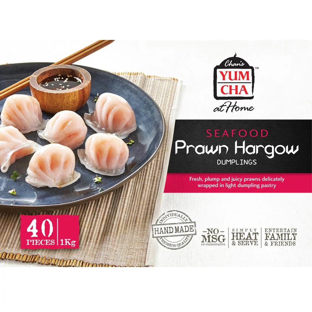 Chan's Yum Cha at Home Frozen Prawn Hargow - 1kg - Image 3