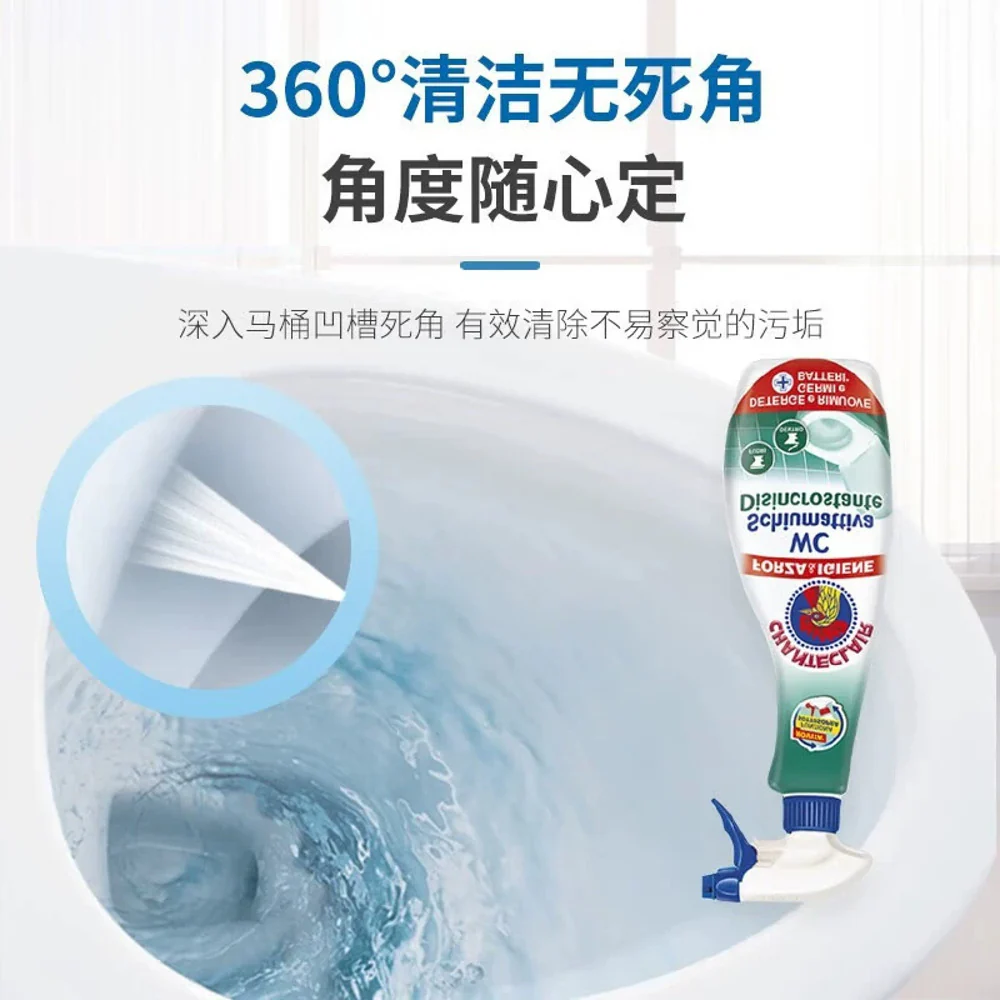 Chanteclair Foaming Descaling Toilet Cleaner Spray 625ml - Image 2