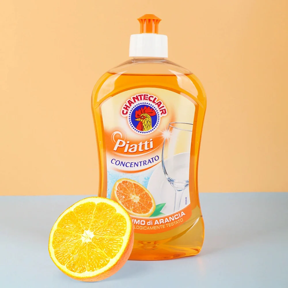 Chanteclair Piatti Orange Scent Concentrated Dishwashing Liquid 500ml - Citrus Dish Soap - Image 3