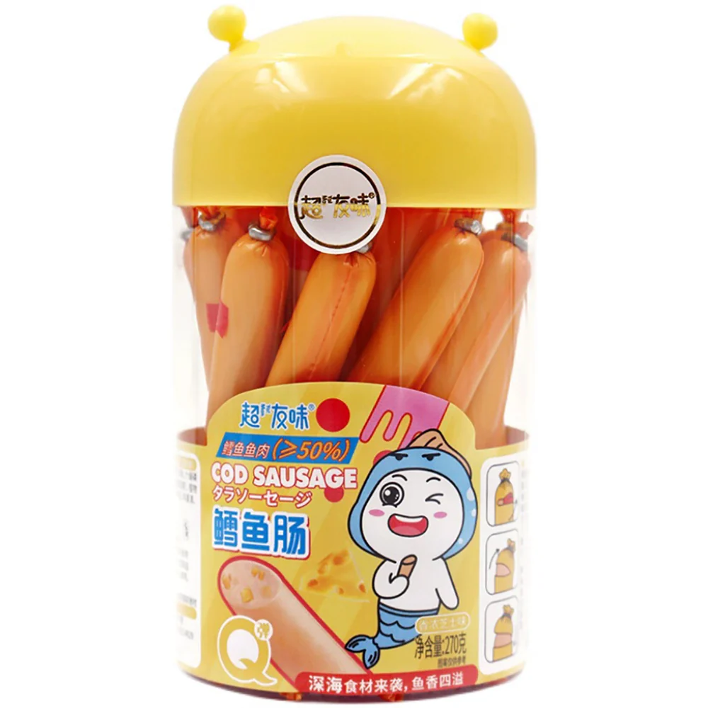 Chaoyouwei Cod Sausage with Cheese Flavor - 270g
