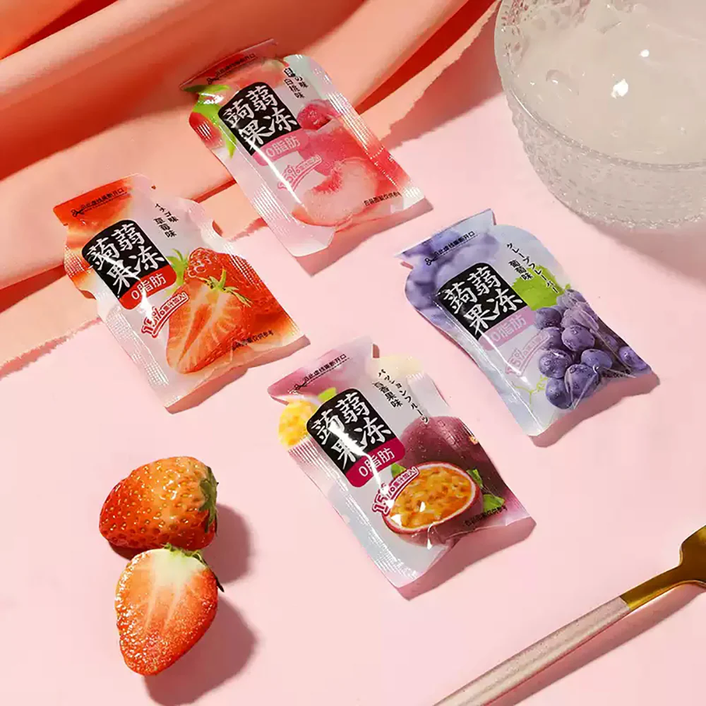 ChaoYouWei Konjac Jelly Strawberry and Passion Fruit Mix - 200g - Image 4