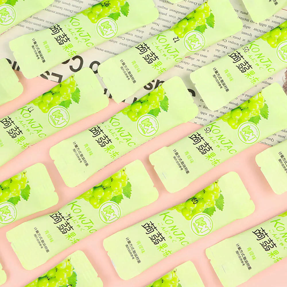 ChaoYouWei Konjac Jelly, Zero Fat, Green Grape Flavour, 360g - Image 4