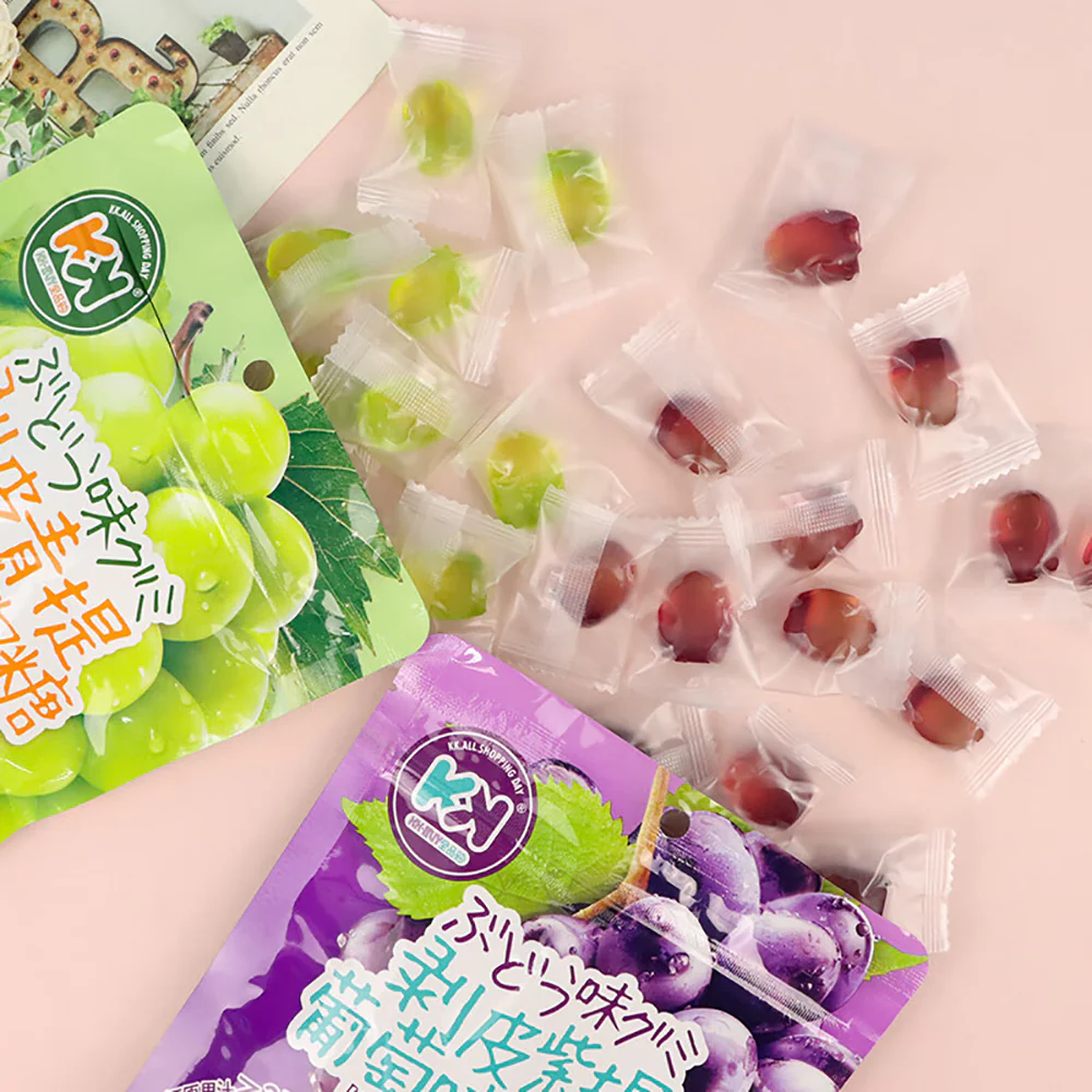 Chaoyouwei Peeled Green Grape Gummies - 108g - Image 3