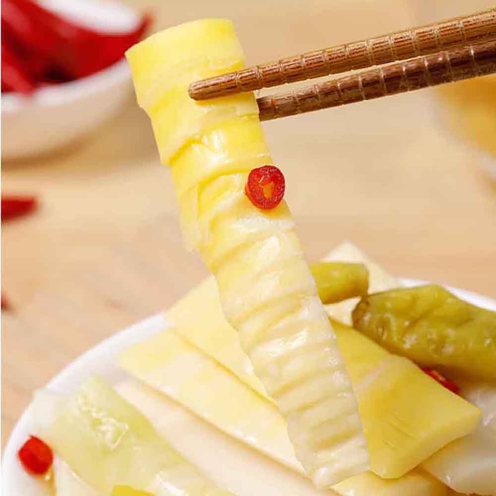 Chaoyouwei Pickled Bamboo Shoots with Pickled Pepper Flavor - 190g - Image 4